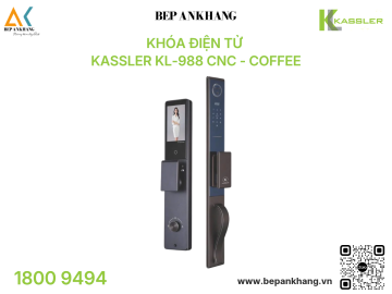 Khóa điện tử Kassler KL-988 CNC - Coffee